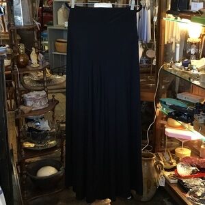 0249 Coco Bianco Black Wide Leg Palazzo Pants; EUC size M